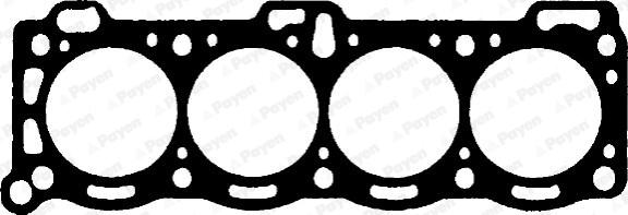 Wilmink Group WG1178456 - Прокладка, головка циліндра autocars.com.ua