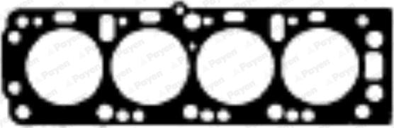 Wilmink Group WG1178671 - Прокладка, головка цилиндра autodnr.net