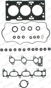 Wilmink Group WG1178966 - Комплект прокладок, головка циліндра autocars.com.ua