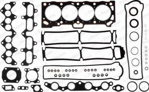 Wilmink Group WG1179505 - Комплект прокладок, головка циліндра autocars.com.ua