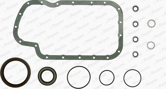 Wilmink Group WG1179938 - Комплект прокладок, блок-картер двигуна autocars.com.ua