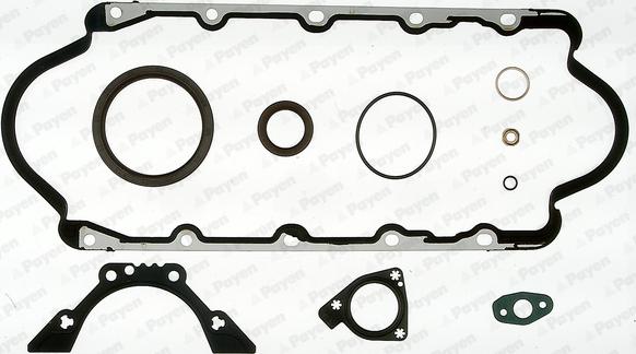 Wilmink Group WG1179939 - Комплект прокладок, блок-картер двигуна autocars.com.ua