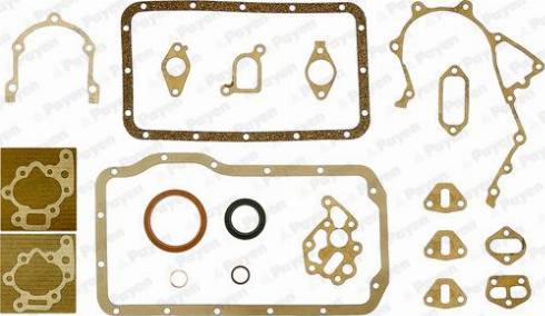 Wilmink Group WG1179986 - Комплект прокладок, блок-картер двигуна autocars.com.ua