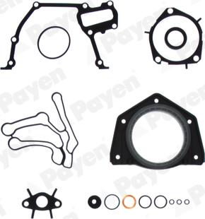 Wilmink Group WG1180027 - Комплект прокладок, блок-картер двигуна autocars.com.ua