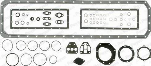 Wilmink Group WG1180192 - Комплект прокладок, блок-картер двигуна autocars.com.ua