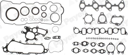 Wilmink Group WG1180249 - Комплект прокладок, двигун autocars.com.ua