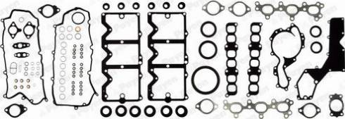 Wilmink Group WG1180299 - Комплект прокладок, двигун autocars.com.ua