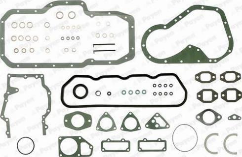 Wilmink Group WG1180531 - Комплект прокладок, двигун autocars.com.ua