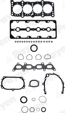 Wilmink Group WG1180925 - Комплект прокладок, двигун autocars.com.ua