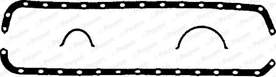 Wilmink Group WG1181129 - Комплект прокладок, масляний піддон autocars.com.ua