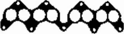 Wilmink Group WG1181578 - Прокладка, впускний колектор autocars.com.ua