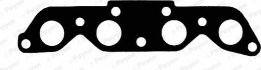 Wilmink Group WG1181670 - Прокладка, випускний колектор autocars.com.ua