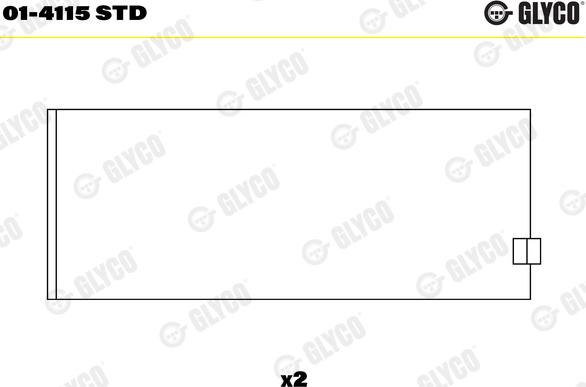 Wilmink Group WG1184923 - шатуни підшипник autocars.com.ua