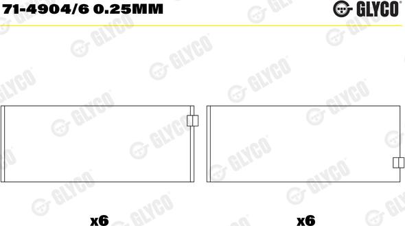 Wilmink Group WG1185791 - Комплект шатунних вкладишів autocars.com.ua