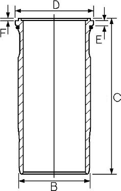 Wilmink Group WG1188261 - Гільза циліндра autocars.com.ua