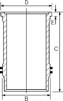 Wilmink Group WG1188268 - Гільза циліндра autocars.com.ua