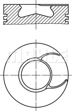 Wilmink Group WG1201212 - Поршень autocars.com.ua