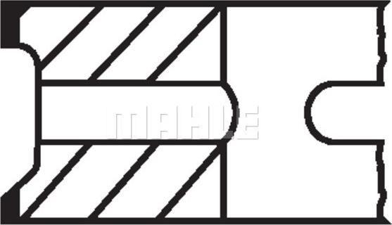 Wilmink Group WG1201921 - Комплект поршневих кілець autocars.com.ua