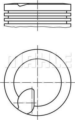 Wilmink Group WG1212688 - Поршень autocars.com.ua
