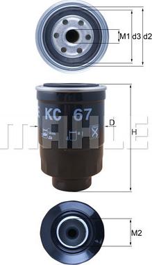 Wilmink Group WG1214844 - Топливный фильтр autodnr.net