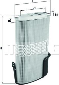 Wilmink Group WG1215776 - Воздушный фильтр autodnr.net