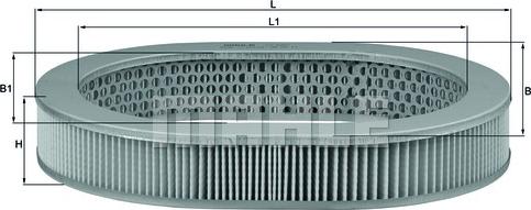 Wilmink Group WG1215800 - Воздушный фильтр autodnr.net