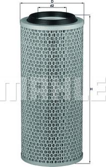 Wilmink Group WG1216152 - Повітряний фільтр autocars.com.ua