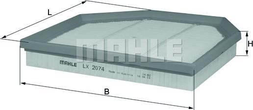 Wilmink Group WG1216189 - Повітряний фільтр autocars.com.ua