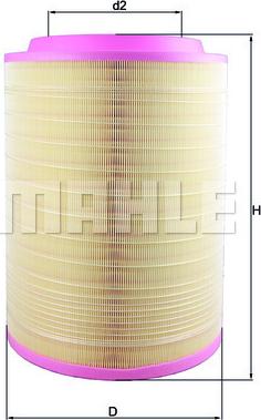 Wilmink Group WG1216198 - Повітряний фільтр autocars.com.ua