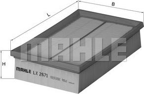 Wilmink Group WG1216272 - Повітряний фільтр autocars.com.ua