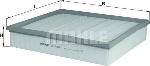 Wilmink Group WG1216528 - Воздушный фильтр autodnr.net