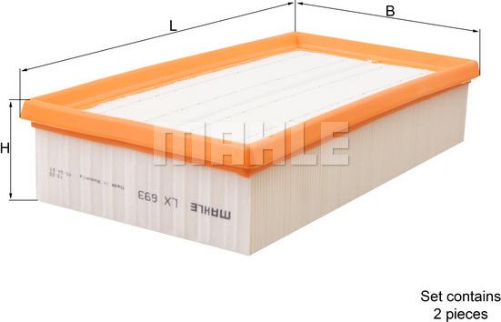 Wilmink Group WG1216719 - Повітряний фільтр autocars.com.ua