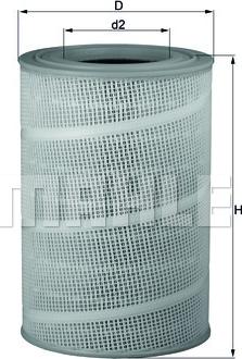 Wilmink Group WG1216733 - Повітряний фільтр autocars.com.ua