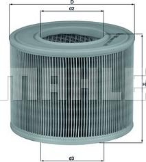 Wilmink Group WG1216954 - Повітряний фільтр autocars.com.ua