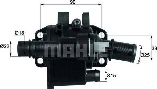 Wilmink Group WG1217533 - Термостат, охлаждающая жидкость autodnr.net