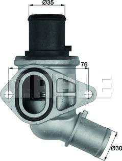 Wilmink Group WG1217567 - Термостат, охолоджуюча рідина autocars.com.ua