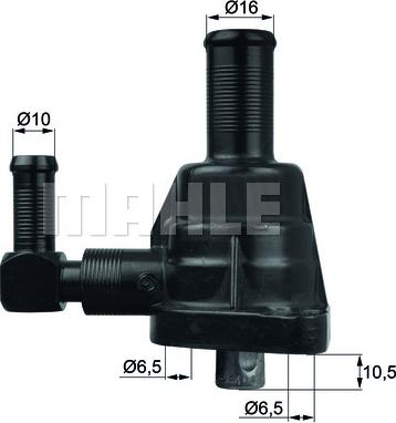 Wilmink Group WG1217655 - Термостат, охолоджуюча рідина autocars.com.ua
