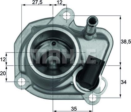 Wilmink Group WG1217666 - Термостат, охолоджуюча рідина autocars.com.ua