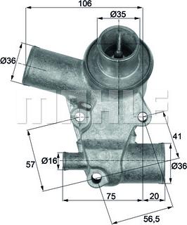 Wilmink Group WG1217700 - Термостат, охлаждающая жидкость autodnr.net