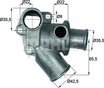 Wilmink Group WG1217706 - Термостат, охолоджуюча рідина autocars.com.ua