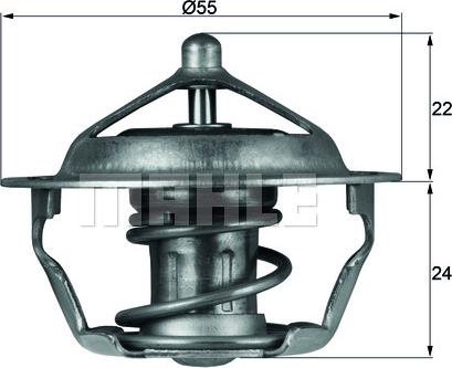 Wilmink Group WG1217856 - Термостат, охлаждающая жидкость autodnr.net