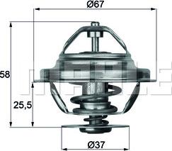 Wilmink Group WG1217906 - Термостат, охолоджуюча рідина autocars.com.ua