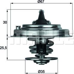 Wilmink Group WG1217933 - Термостат, охолоджуюча рідина autocars.com.ua