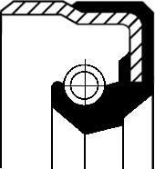 Wilmink Group WG1220401 - Ущільнююче кільце, сальник, маточина колеса autocars.com.ua