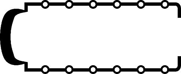 Wilmink Group WG1221383 - Прокладка, масляна ванна autocars.com.ua