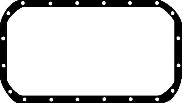 Wilmink Group WG1221534 - Прокладка, масляна ванна autocars.com.ua