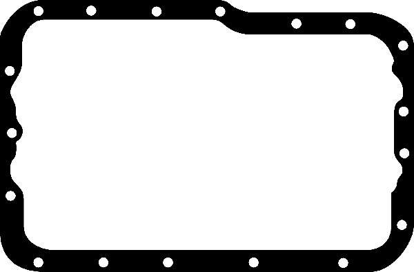 Wilmink Group WG1221561 - Прокладка, масляна ванна autocars.com.ua