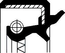 Wilmink Group WG1222694 - Ущільнююче кільце, сальник, маточина колеса autocars.com.ua