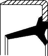 Wilmink Group WG1224709 - Ущільнююче кільце, сальник, маточина колеса autocars.com.ua