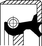 Wilmink Group WG1224776 - Ущільнене кільце, диференціал autocars.com.ua